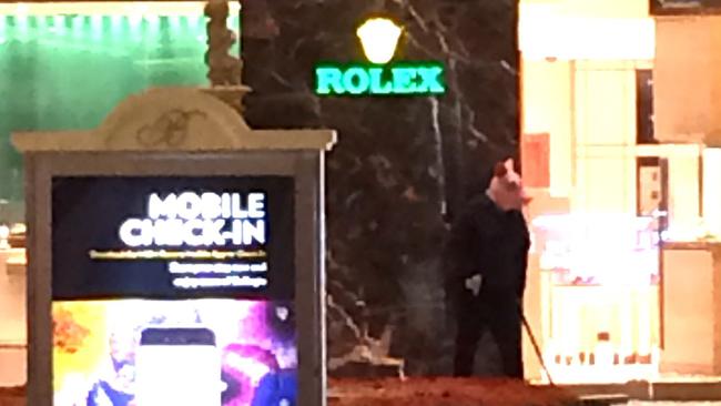 Robbers in pig masks spark panic at Las Vegas Bellagio casino