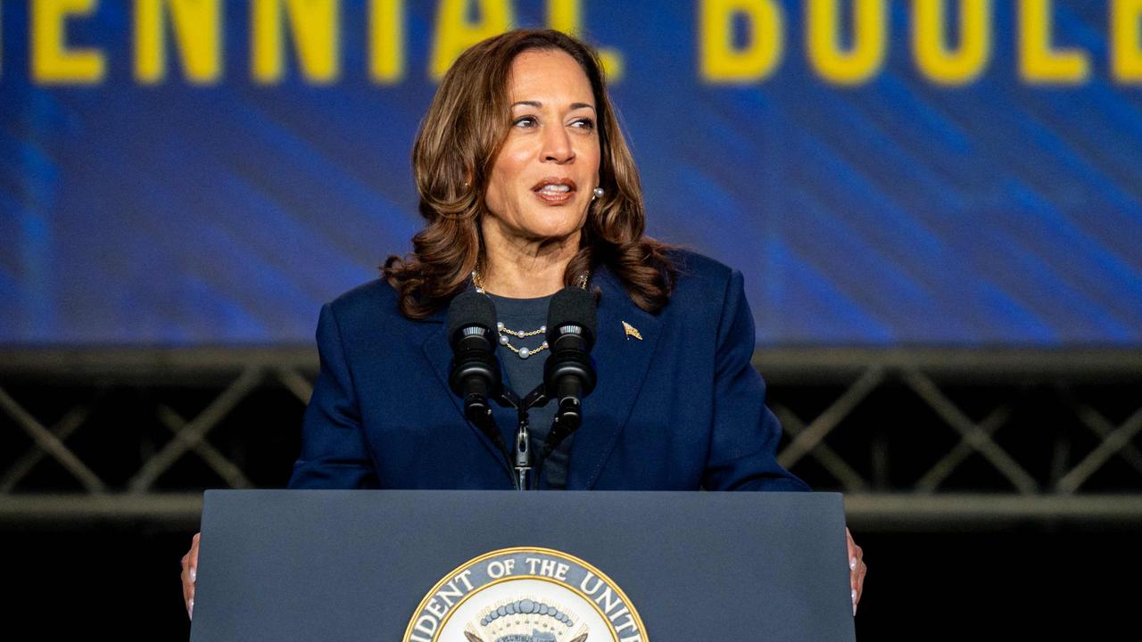 Harris will interview the contenders at her home on Sunday. Picture: Brandon Bell /Getty/AFP