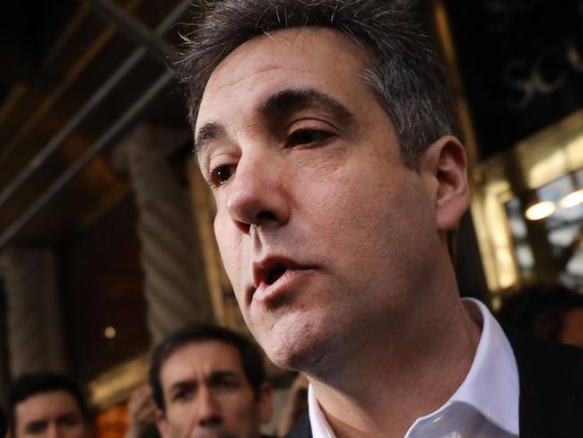 Michael Cohen, the former personal lawyer to President Donald Trump. Picture: AFP