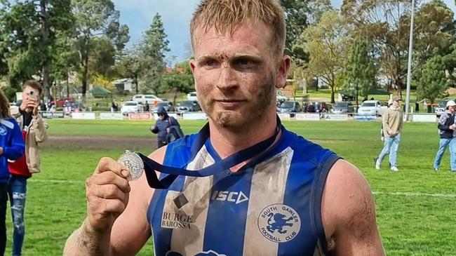 Hudson Eeles has been a standout since arriving from South Gawler. Picture: South Gawler Football Club