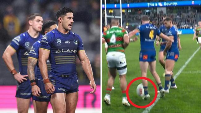 It goes from bad to worse for the Eels. Photo: Fox Sports