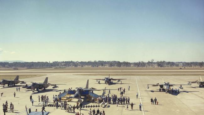 The arrival of the F-111 circa June 1973 RAAF Base Amberley.