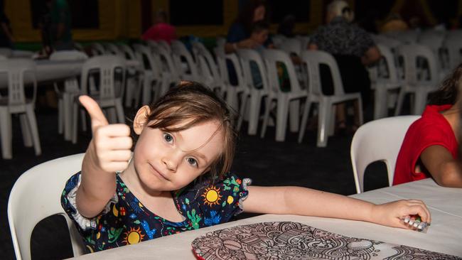 Judith Munro gives her approval. Picture: Pema Tamang Pakhrin