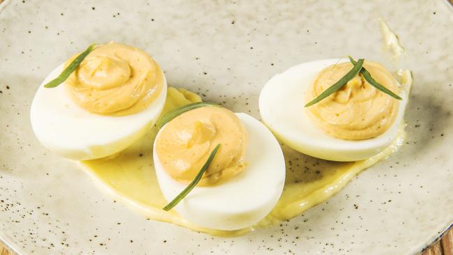 Better the devilled you know: bacon jam devilled eggs give good snack