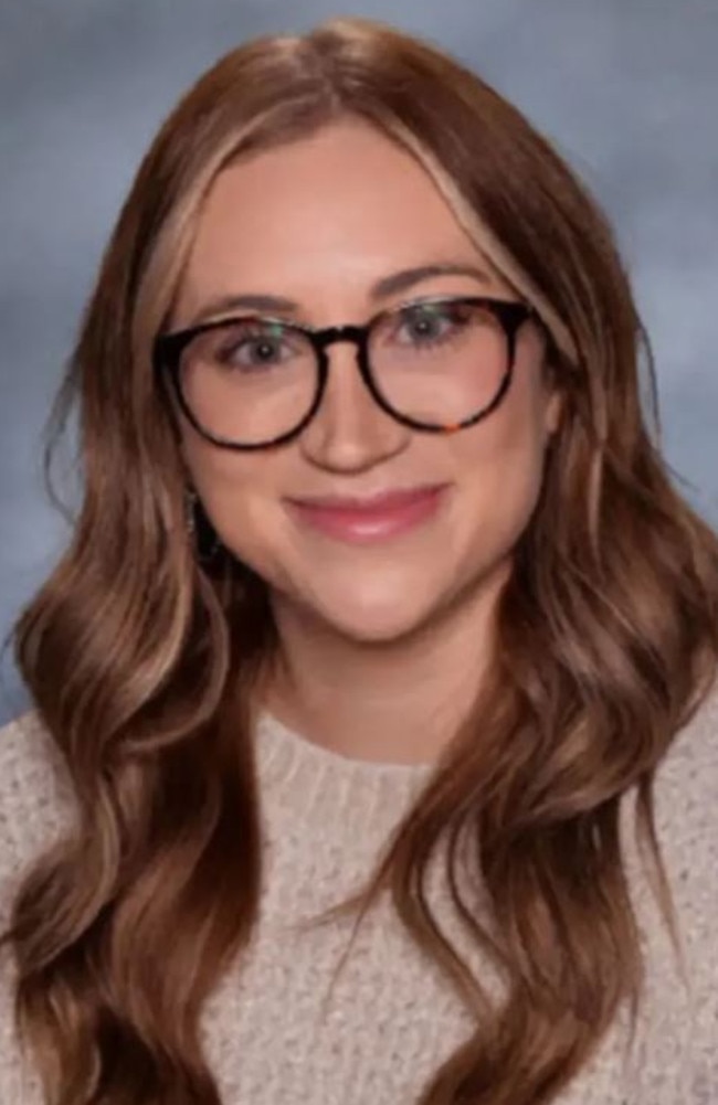 Brianna Coppage was fired from her job as a teacher when her spicy side hustle was leaked. Picture: St. Clair School District