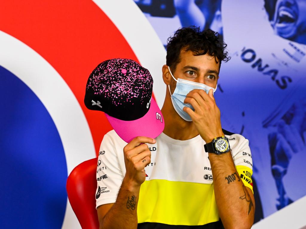 Daniel Ricciardo was back to his hilarious best.