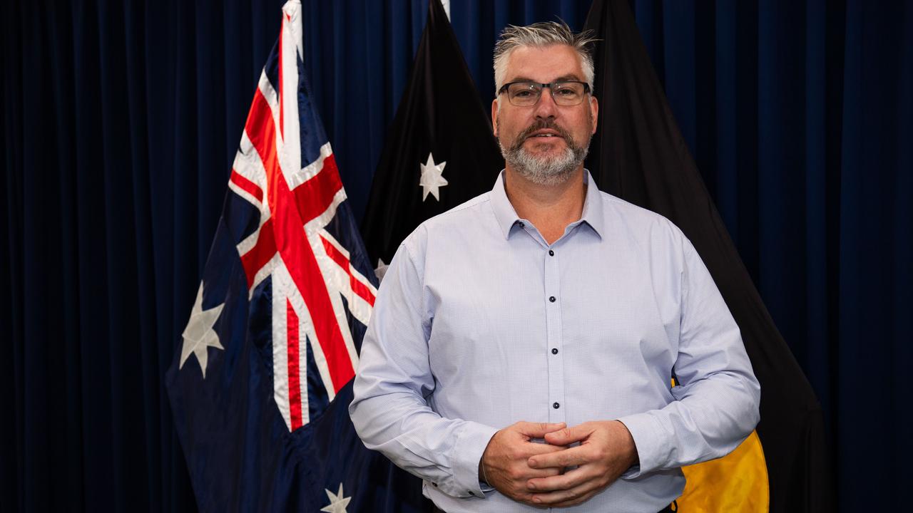 NT Police Association president Nathan Finn (NTPA) Picture: Pema Tamang Pakhrin