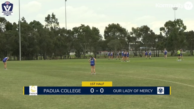 Replay: Padua College v Our Lady of Mercy (Semi final) - Herald Sun Shield Division 2 Intermediate girls