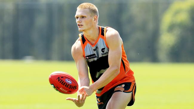 Adam Treloar is developing into one of the AFL’s most elite midfielders. Picture: Mark Evans