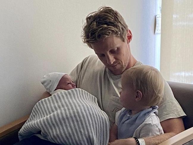 Rory and Belinda Sloane baby announcement - Bodhi Leo Sloane. Source: Instagram