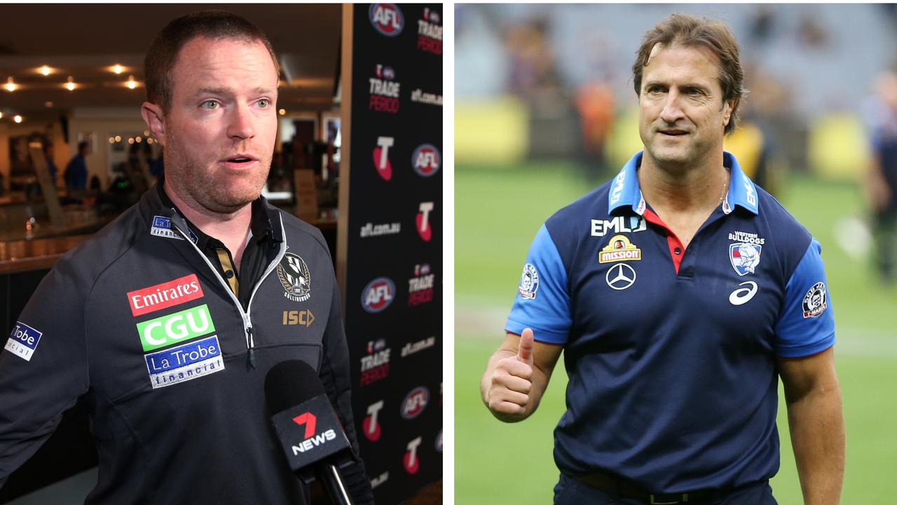 Ned Guy and Luke Beveridge had very different trade periods ...