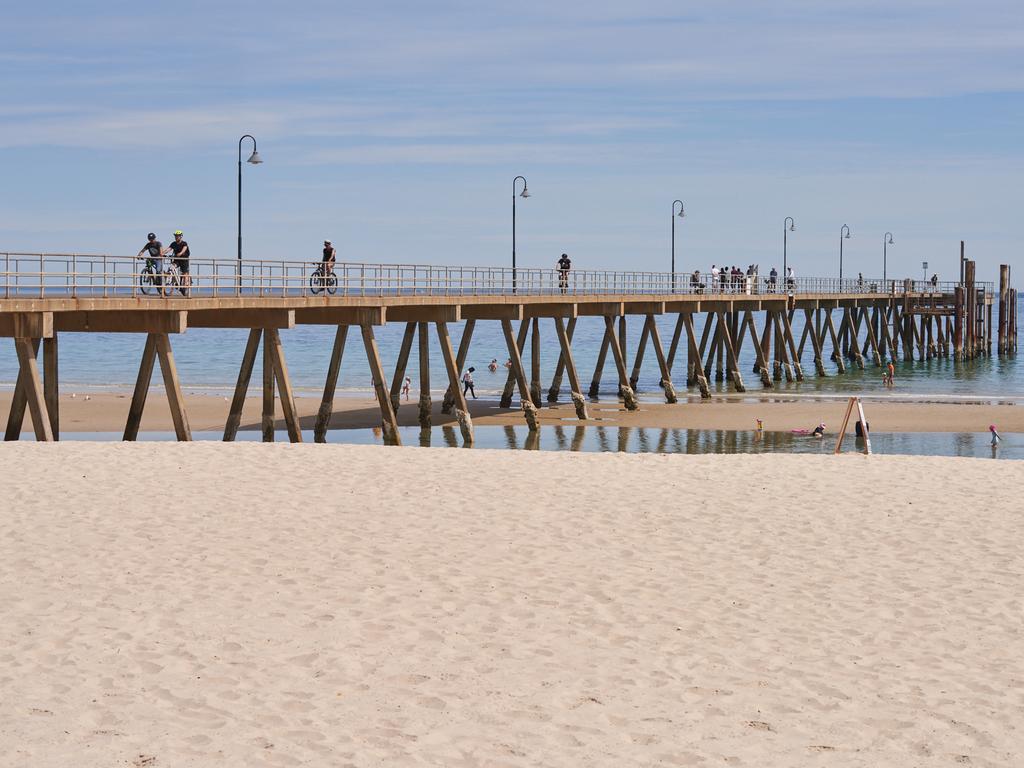 Glenelg Beach. Picture: Matt Loxton