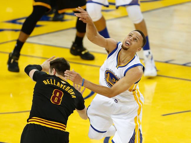 Matthew Dellavedova will be looking to disrupt Steph Curry if he sees court time.