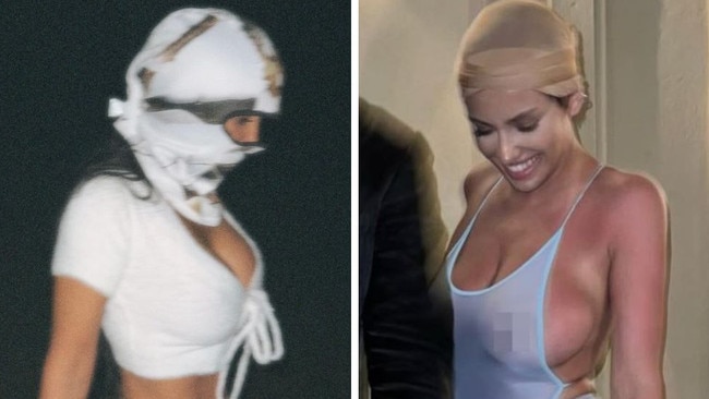 Kim roasted over G-string bikini pics