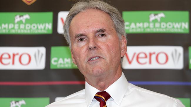 Brisbane Lions chairman Bob Sharpless has informed the board he will resign. Picture: Tim Marsden