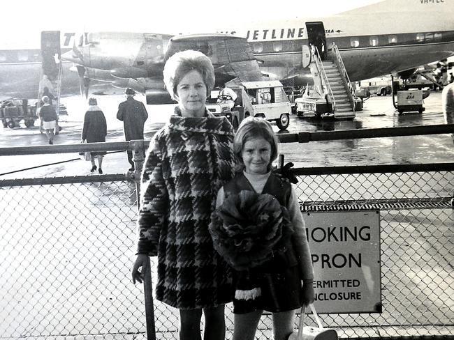 Debi Marshall, right, and her beloved mother Monnie, in 1969.