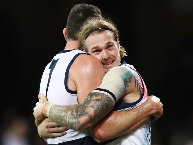 Harry Taylor and Tom Stewart helped get the Cats back on track. Pic: Getty Images