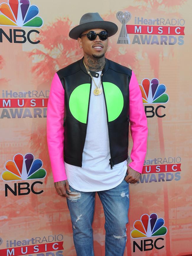 Singer Chris Brown.