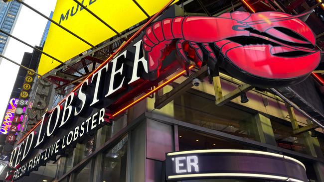 Red Lobster near Times Square in New York. Picture: Benedict Brook