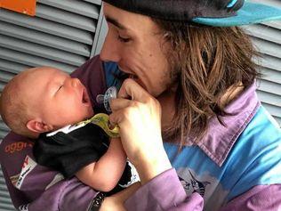 Young father Corey Verburg, 20, died in Mackay overnight. Friends and family have been mourning his untimely death.