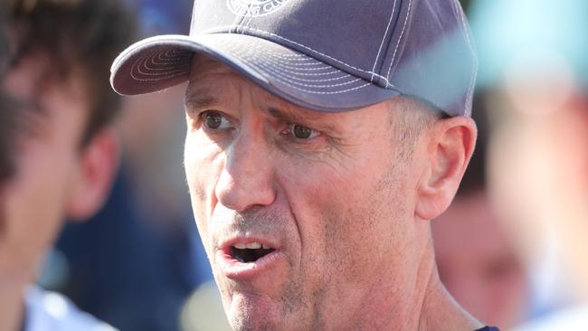 Lara coach Brett Henderson has called for a local footy overhaul. Picture: Mark Wilson