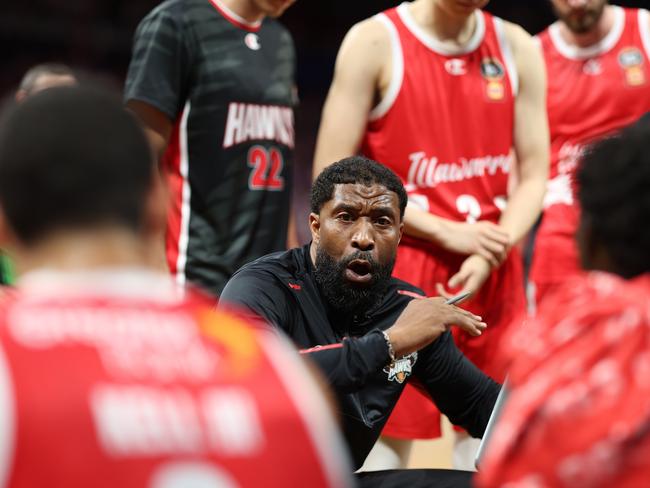 Justin Tatum’s Hawks are the only undefeated team. Picture: Mark Metcalfe/Getty Images