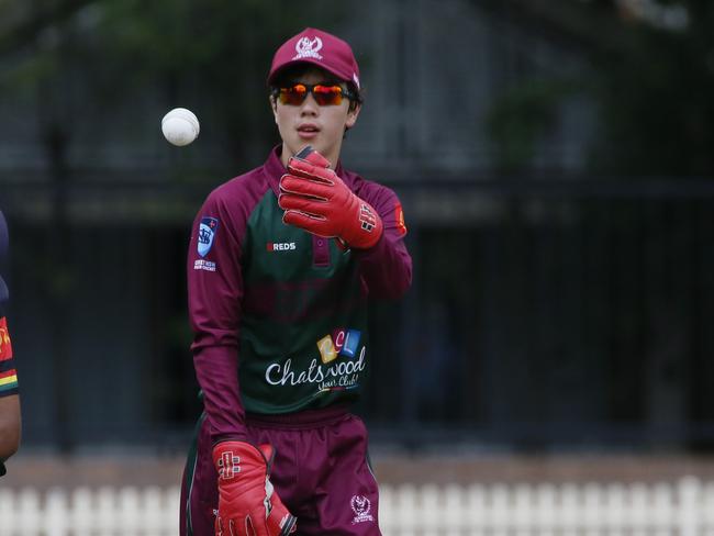 Wicketkeeper Sean Twining top scored for Gordon. Photographer: Warren Gannon Photography