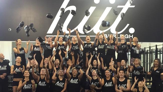 Happy folk at HIIT, Burleigh.