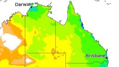 Rainfall could exceed 400mm in parts of Queensland between September and November this year. Picture supplied