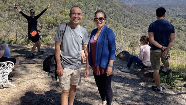 Thanh Long Le with his beloved family. Pictures: Supplied