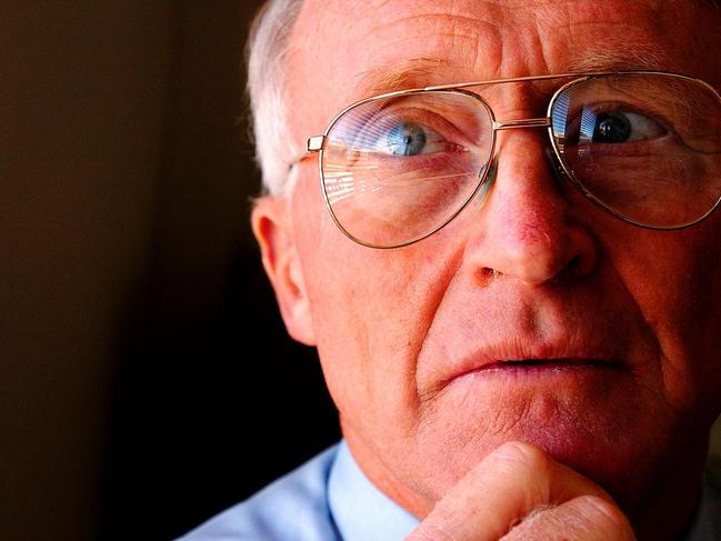 Robert Dunn pictured in 2004. Picture: Simon Dean