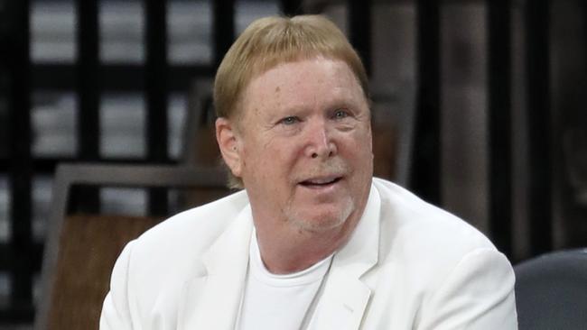 Las Vegas Raiders owner Mark Davis was mercilessly trolled by fans over plans for his new Las Vegas property. Picture: Ethan Miller/Getty Images