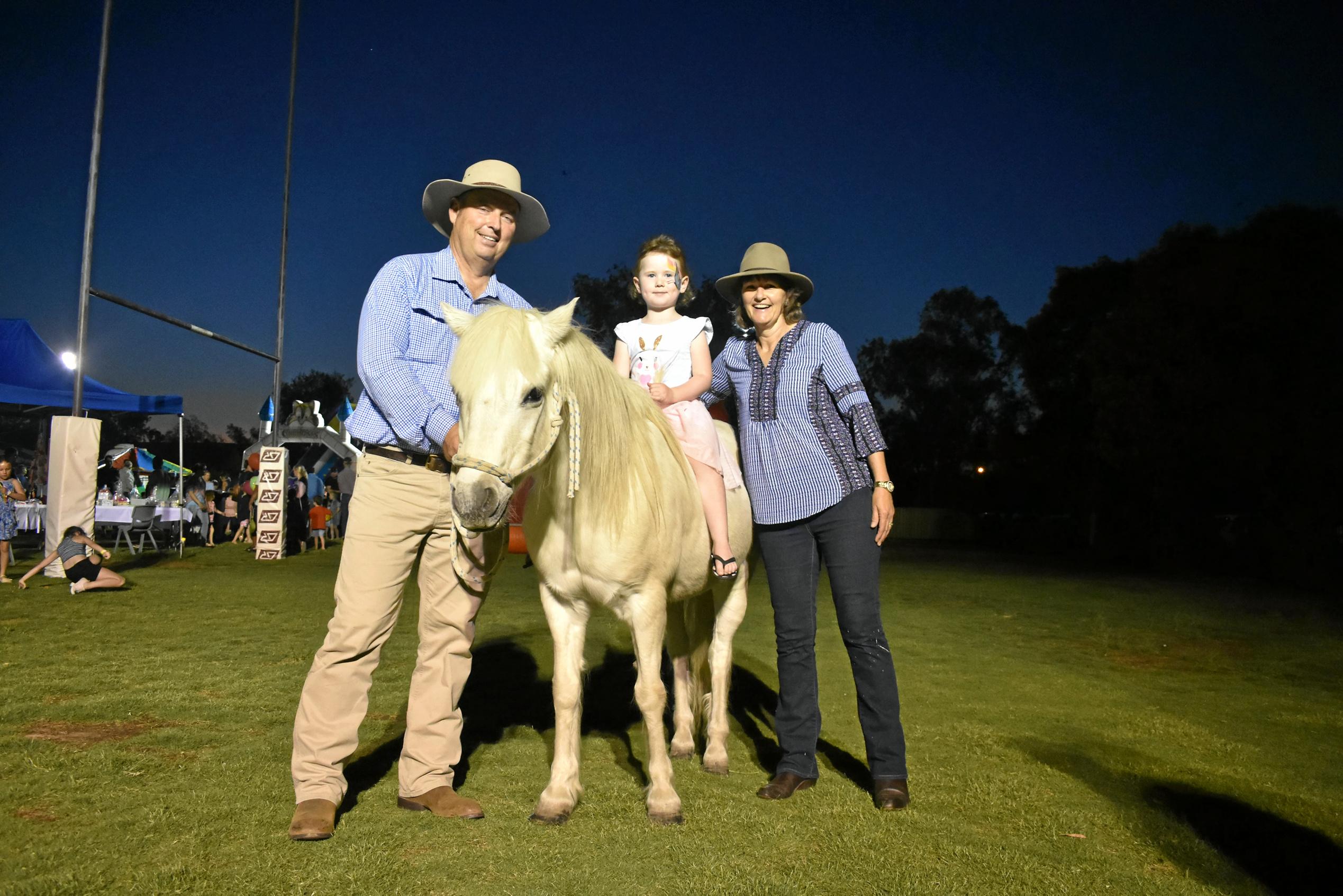 Fun times at the St John's Moonlight Fair on Friday night. Picture: Jorja McDonnell