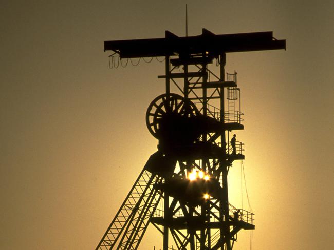 This undated BHP Billiton handout photo received on 18/08/2008, shows BHP Billiton's Olympic Dam copper and uranium mine at Roxby Downs in South Australia.