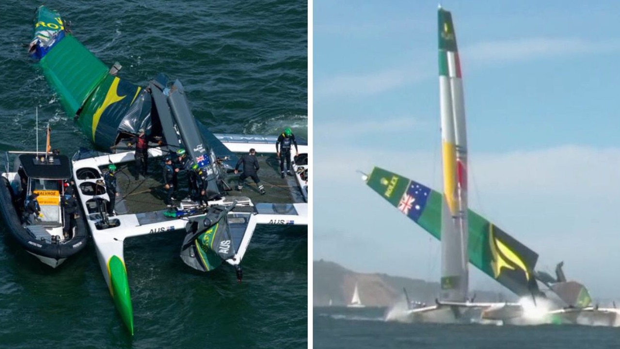 ‘Oh my lord’: Aussie boat blown to pieces