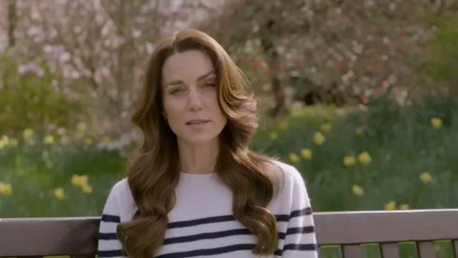 Kensington Palace released this video of Kate Middleton revealing she is undergoing treatment for cancer.