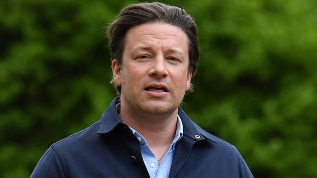 Jamie Oliver. Pic: AFP