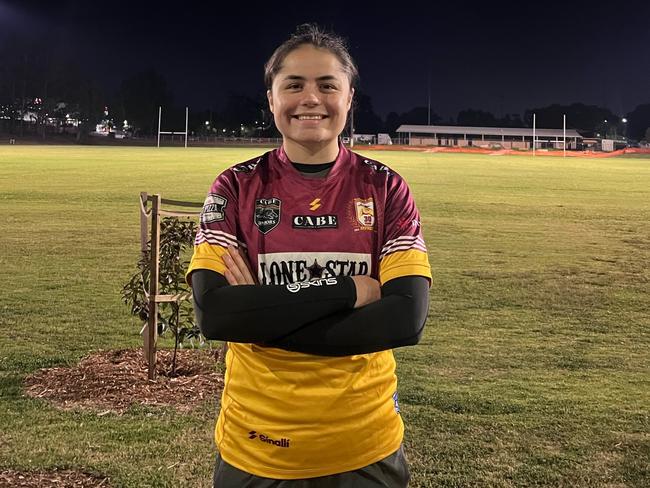 Kaiyah Atai of the Glenmore Park Brumbies open women. Picture: Contributed