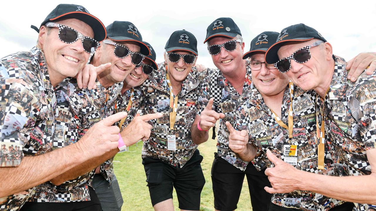 Fans at the Vailo Adelaide 500. Picture: Brenton Edwards