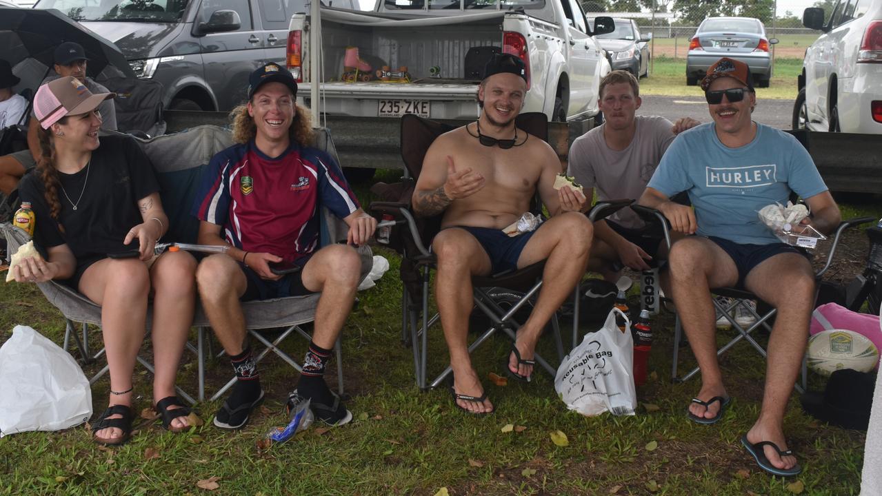 Keely Geltch, Mitchell Cheetham, Jacob Reynolds, Blake Burvis and Curtis Cheetham from Mackay.