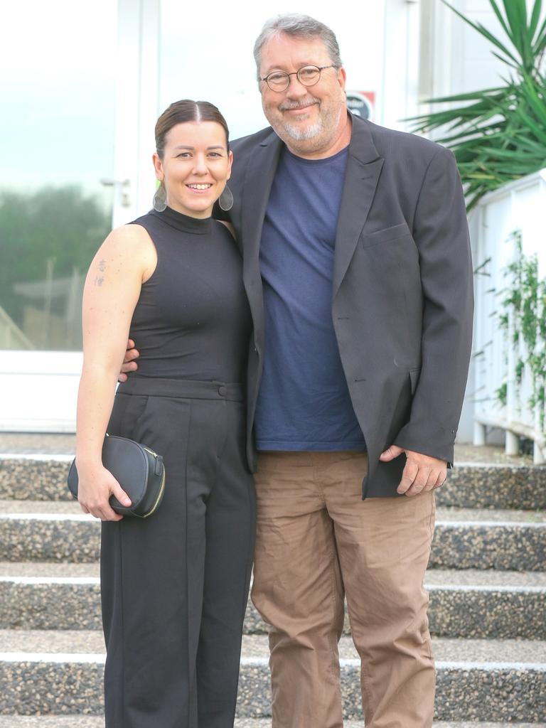 Lorraine Schaffer and Stu Thornton as the NTFL's night of nights . Picture Glenn Campbell