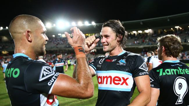 (L-R) Will Kennedy and Nicho Hynes. Picture: NRL Photos