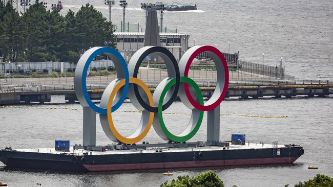 Australia’s athletics team in Tokyo has gone into lockdown with a potential Covid-19 case. Picture: Yuichi Yamazaki/Getty Images