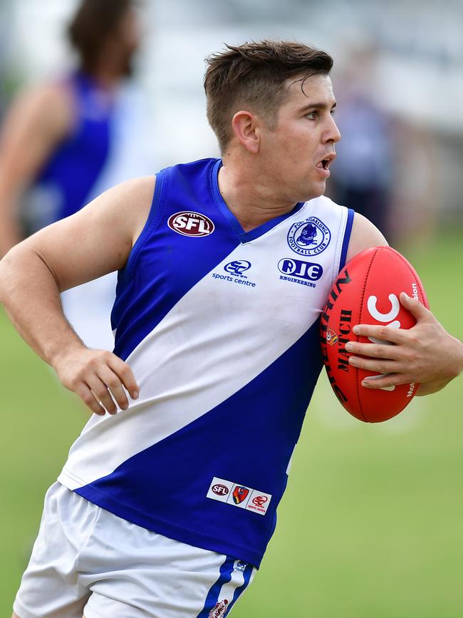 Port Noarlunga’s Daniel Trevena. Picture: Keryn Stevens