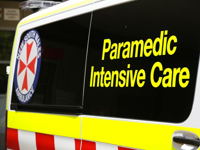 SYDNEY, AUSTRALIA - OCTOBER 05 2020:NSW Ambulance Services in Sydney Australia, on OCTOBER 05 2020. Picture: NCA Newswire / Gaye Gerard