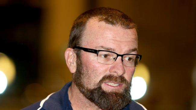 CFMEU mining branch Queensland president Stephen Smyth is preparing to shake things up at the state ALP conference on the weekend, by pushing an eleventh-hour bid to have coking coal declared a critical mineral. AAP Image: Steve Pohlner