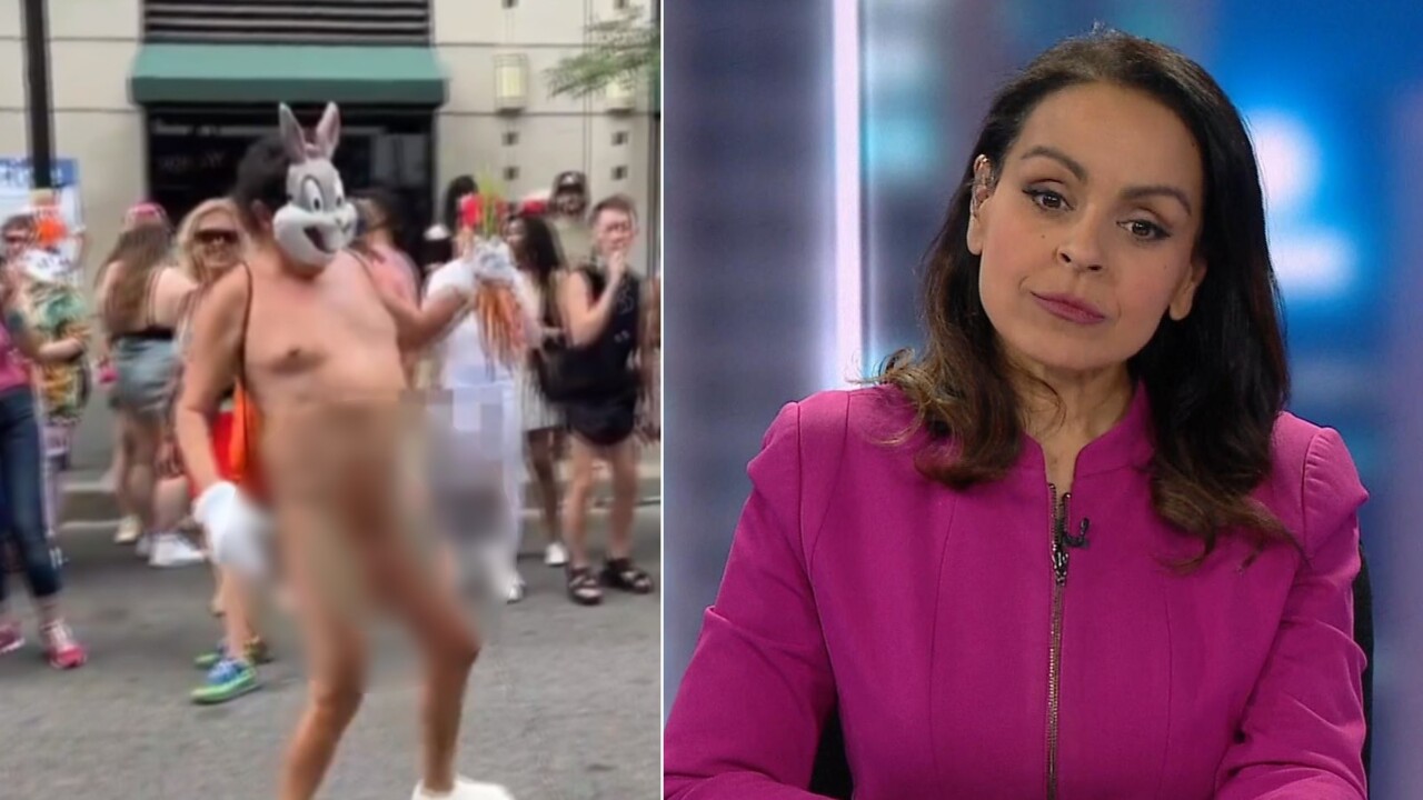 Lefties losing it: Rita Panahi blasts naked man in Bugs Bunny mask at Pride  rally