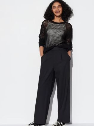 Buy Black Trousers & Pants for Women by Marks & Spencer Online