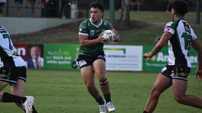 Meninga Cup semi-final action between the Ipswich Jets and Townsville Blackhawks. Saturday April 15, 2023.
