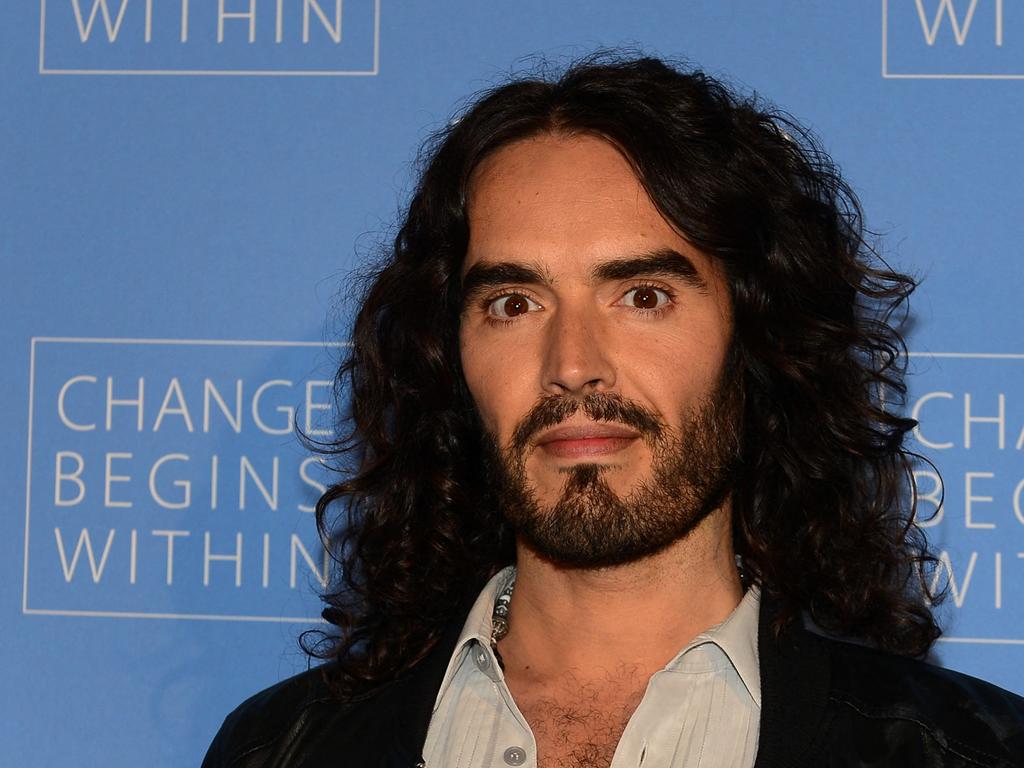 Russell Brand will face court in early May. Picture: AFP